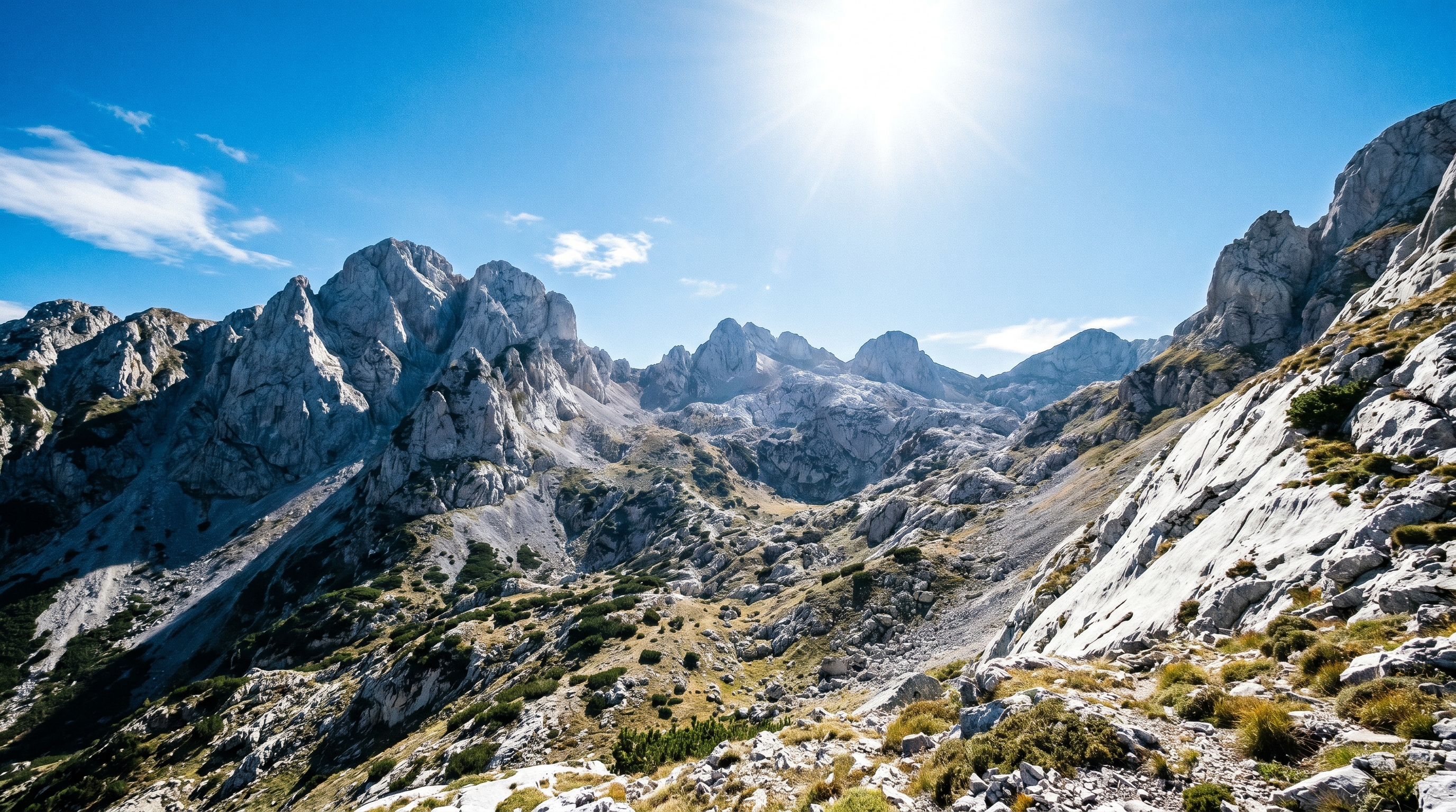 The Albanian Cursed Mountains.