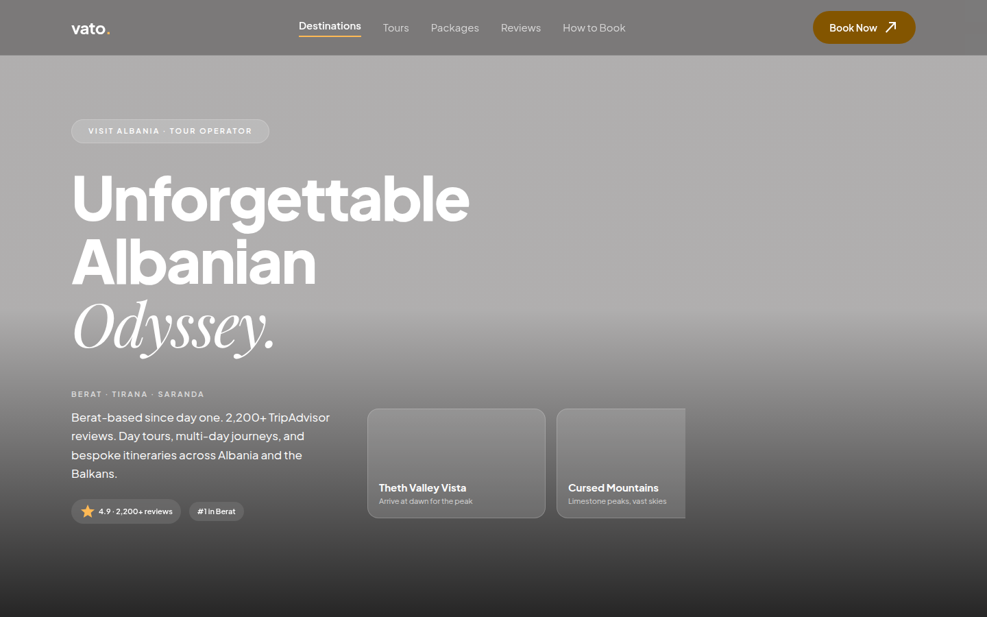 vato tour operator — concept